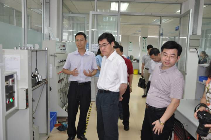 常平鎮陳偉國副書記及揭西市市委組織部部長一行蒞臨常平科技園參觀指導