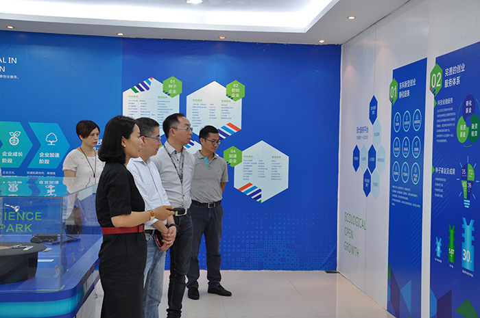 香港馮氏集團利豐采購管理有限公司來訪常平科技園（國家級科技企業(yè)孵化器）