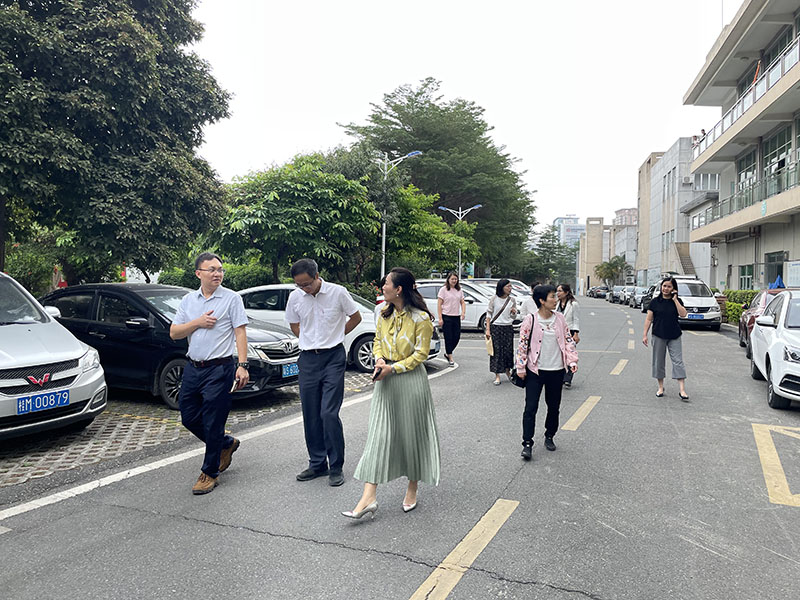 全市民營經濟統戰工作第六調研檢查組赴常平科技園開展調研檢查的工作