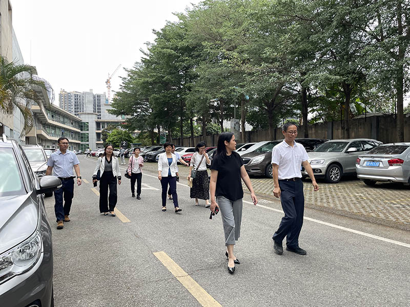 全市民營經濟統戰工作第六調研檢查組赴常平科技園開展調研檢查的工作