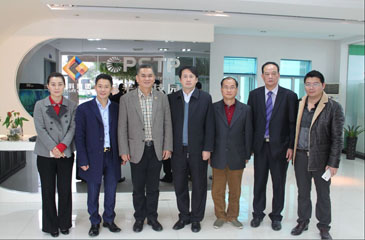 增城市委劉常委及統戰部黃部長一行蒞臨常平科技園參觀調研